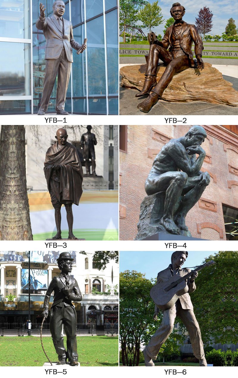 Famous sculptures replica bronze designs