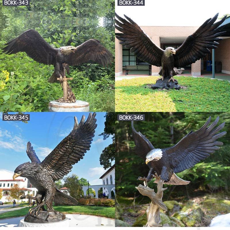 Bronze Eagle Sculpture -Trevi Sculpture