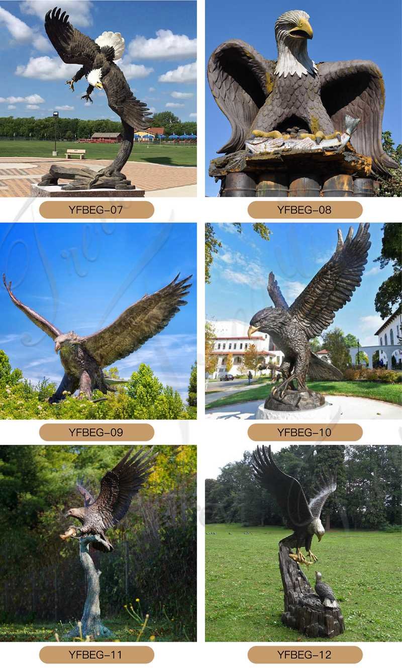 eagle sculpture for sale -Trevi Sculpture