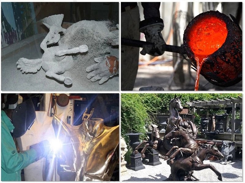 cast process-Trevi Sculpture
