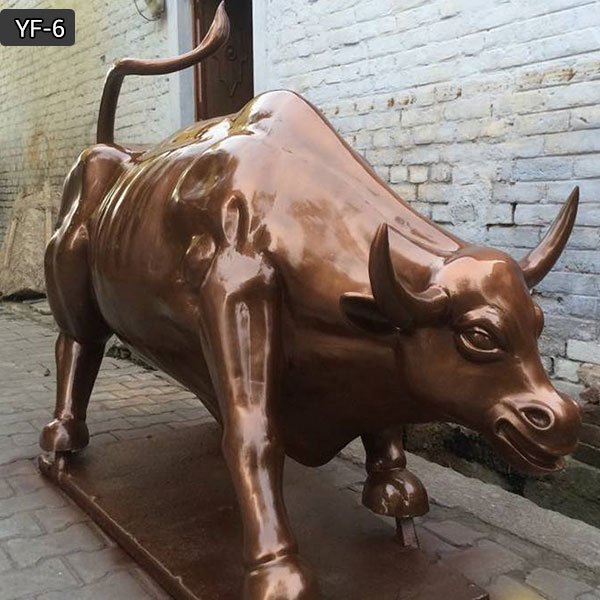 Stock Market Bull Sculpture | Stock Market Bronze Bull Statue