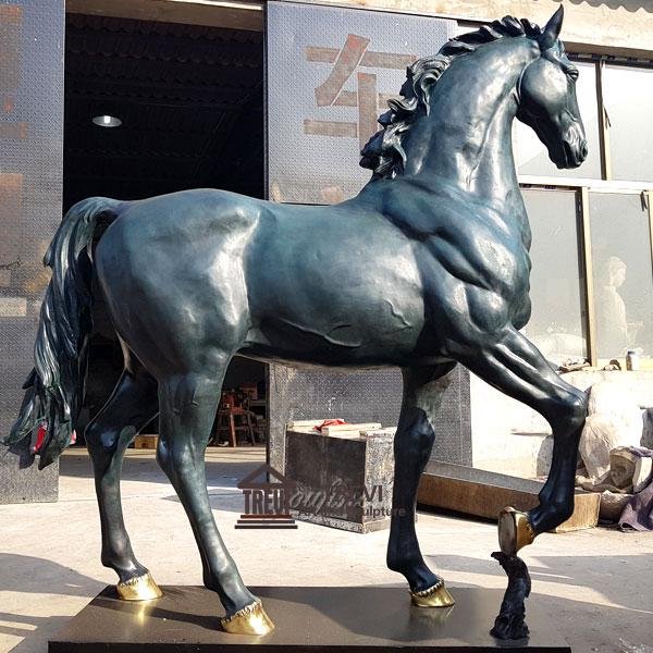Large Size Bronze Horse Statue for Garden Decoration for Sale BOKK-76